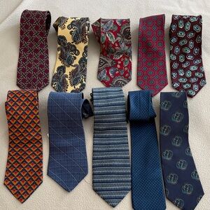 Elegant Men's Tie Collection - Assorted Colors